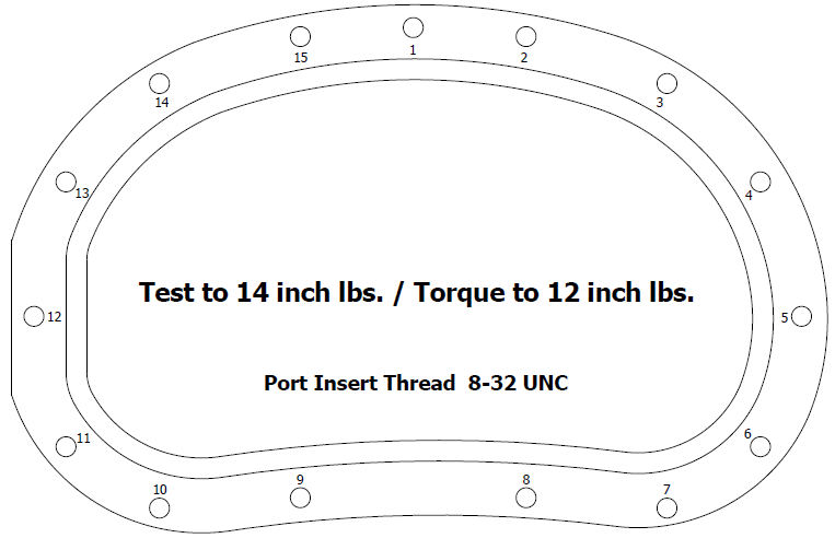 Port Insert Test Sheet (A2.1)
